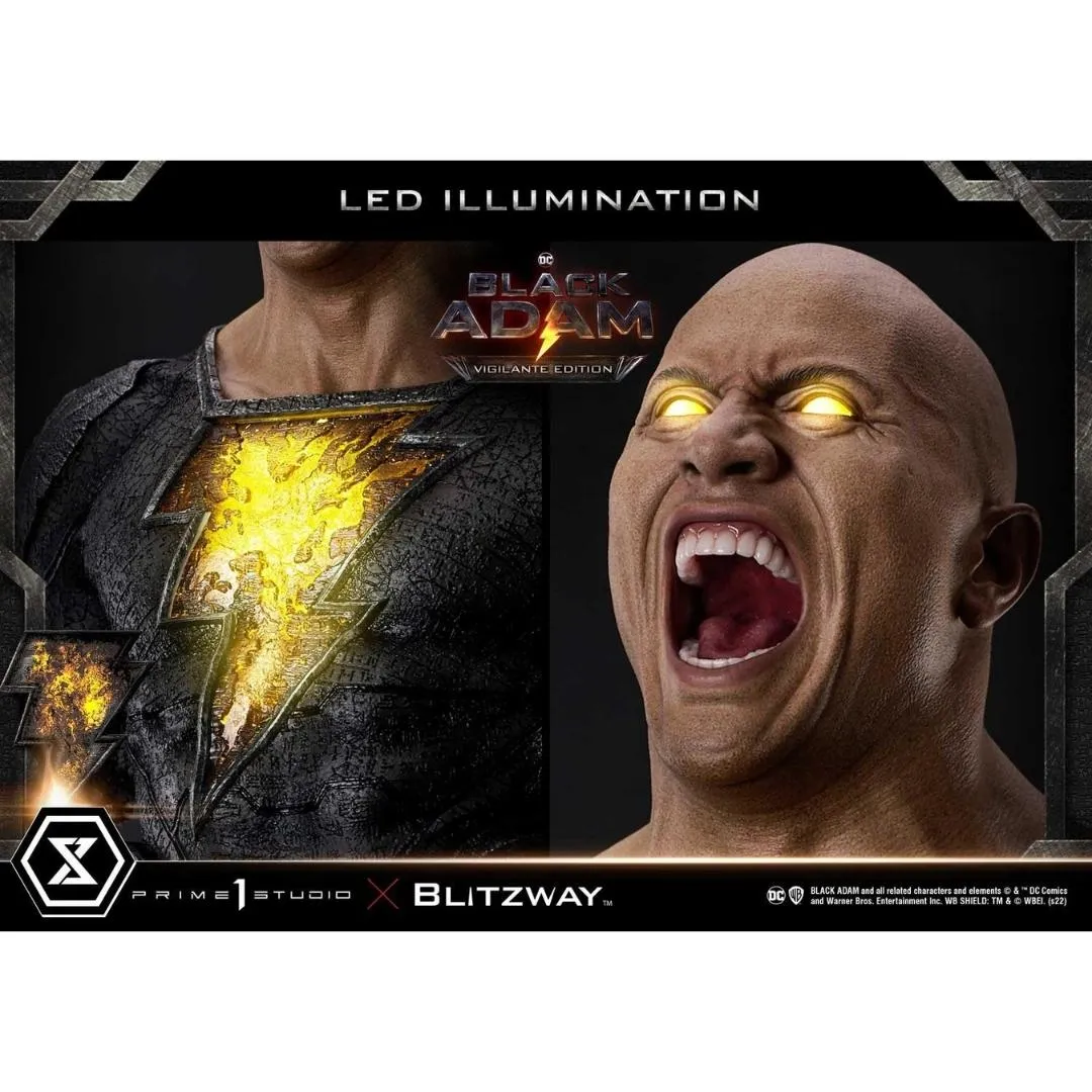 Black Adam Vigilante Edition DC Statue by Prime 1 Studio