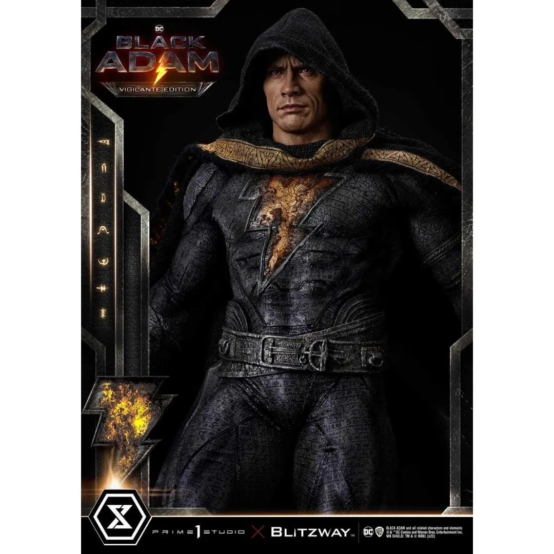 Black Adam Vigilante Edition DC Statue by Prime 1 Studio