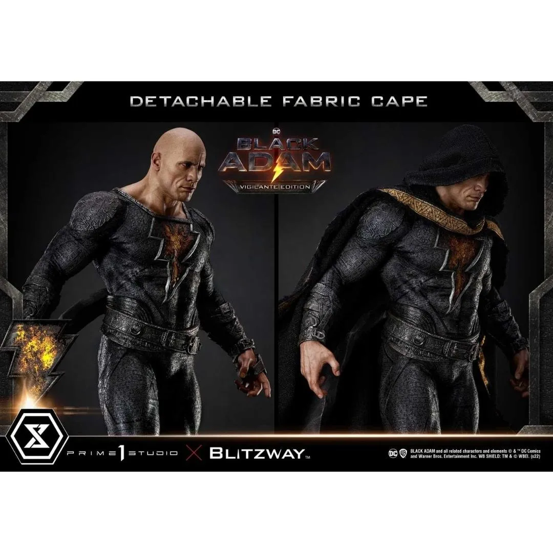 Black Adam Vigilante Edition DC Statue by Prime 1 Studio
