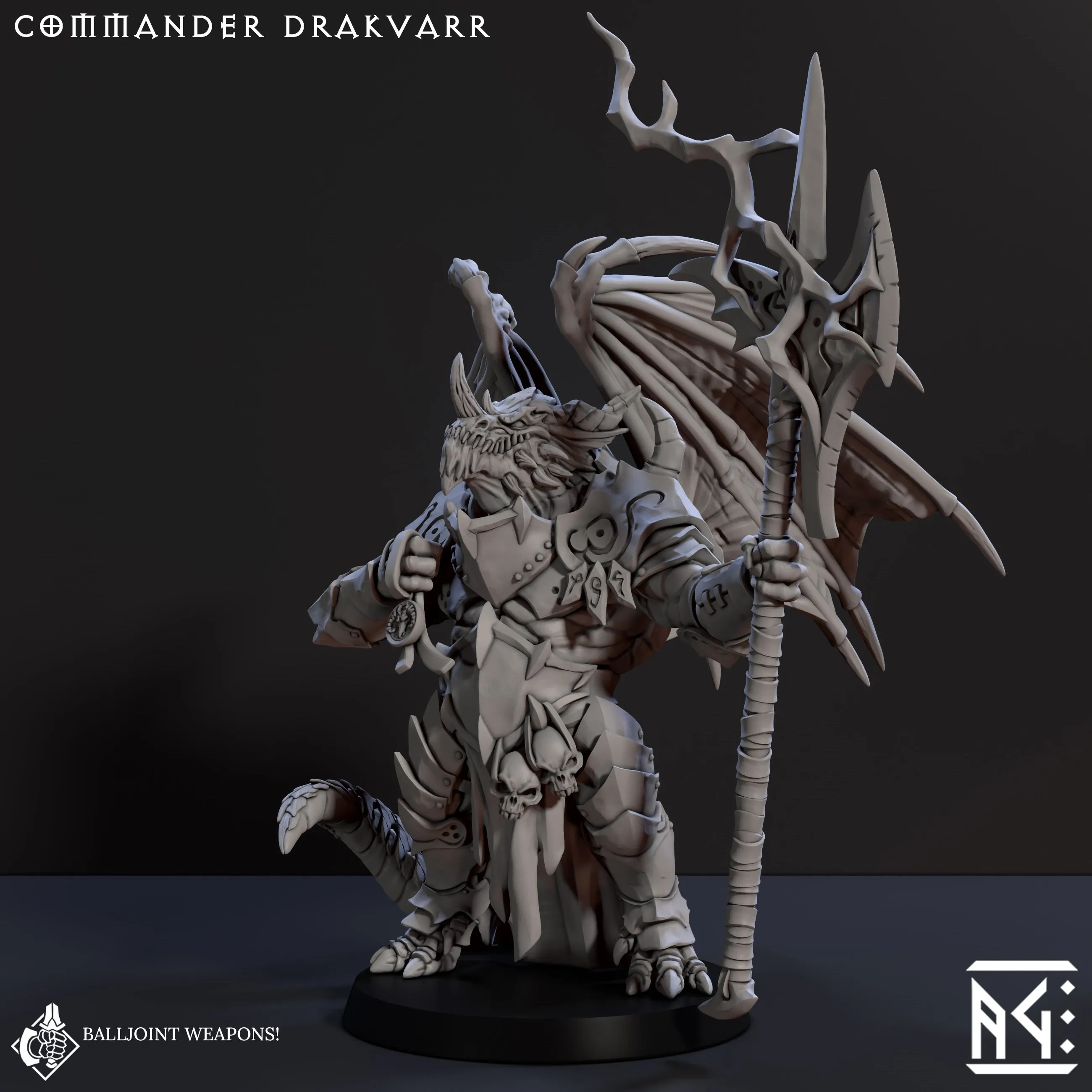 Commander Drakvarr (Draconian Scourge)