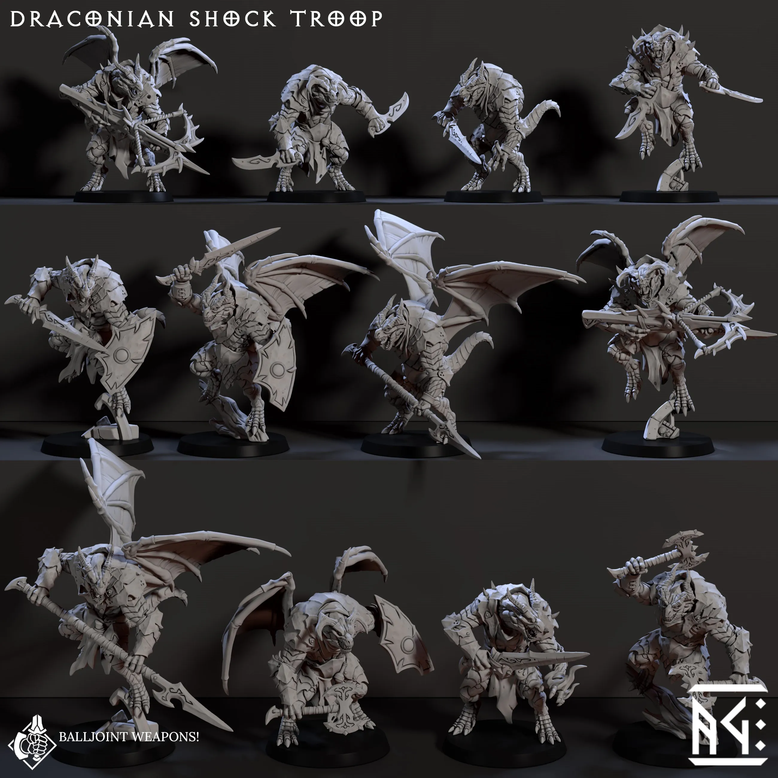 Draconian Shock Troop (Draconian Scourge)