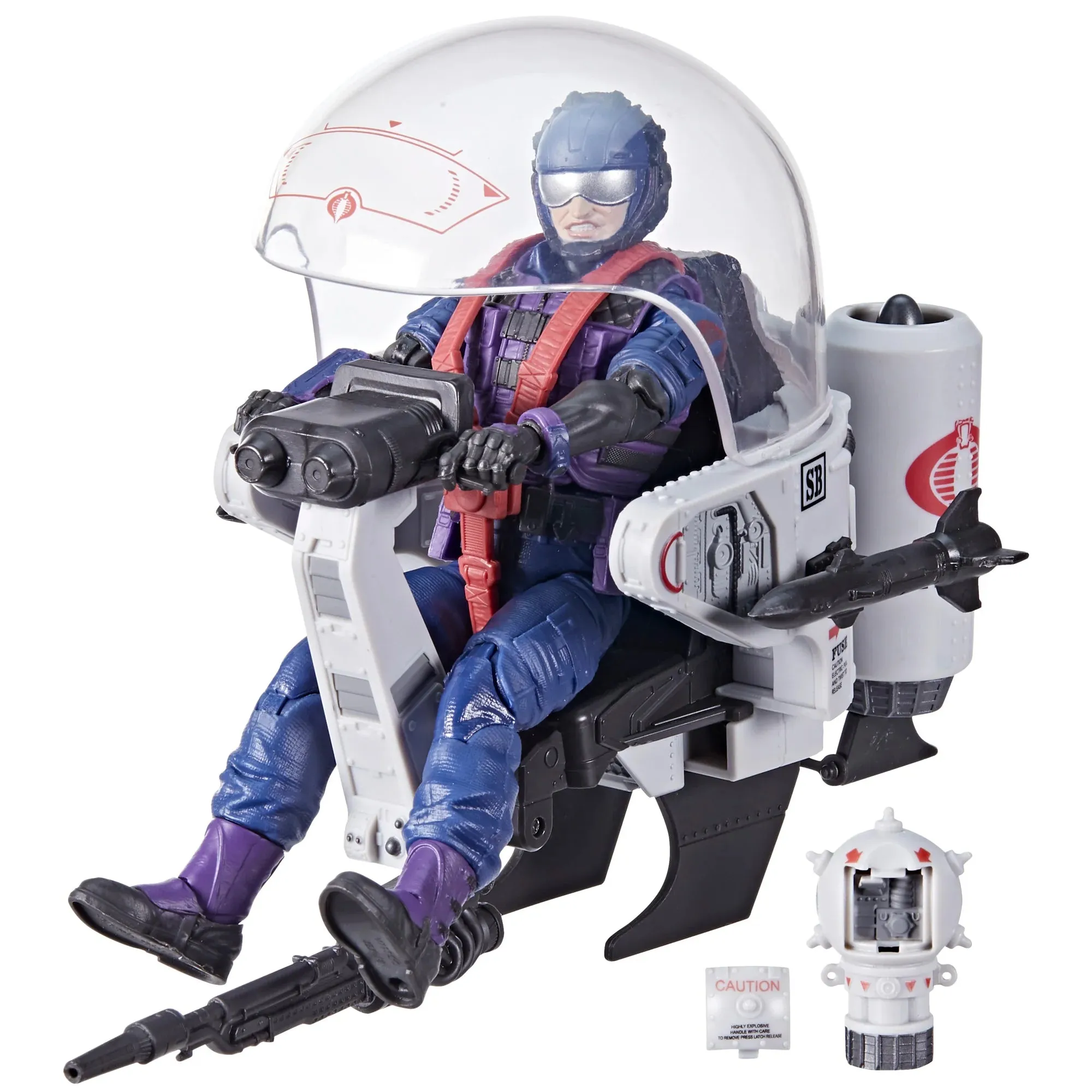 G.I. Joe Classified Series #79 Tele-Viper & Cobra Flight Pod (Trubble Bubble) Exclusive Set (F6687)