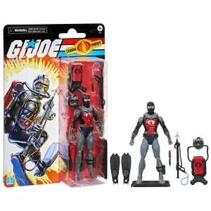 G.I. Joe Classified Series Retro Cardback Cobra Eel 6" Inch Action Figure - Hasbro *IMPORT STOCK*