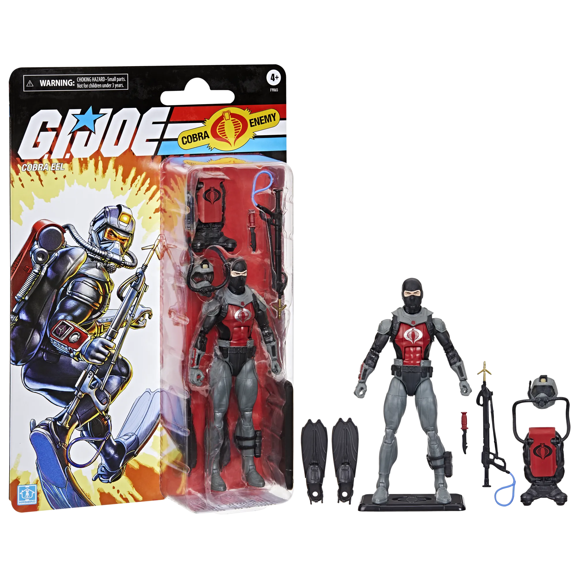 G.I. Joe Classified Series Retro Cardback Cobra Eel
