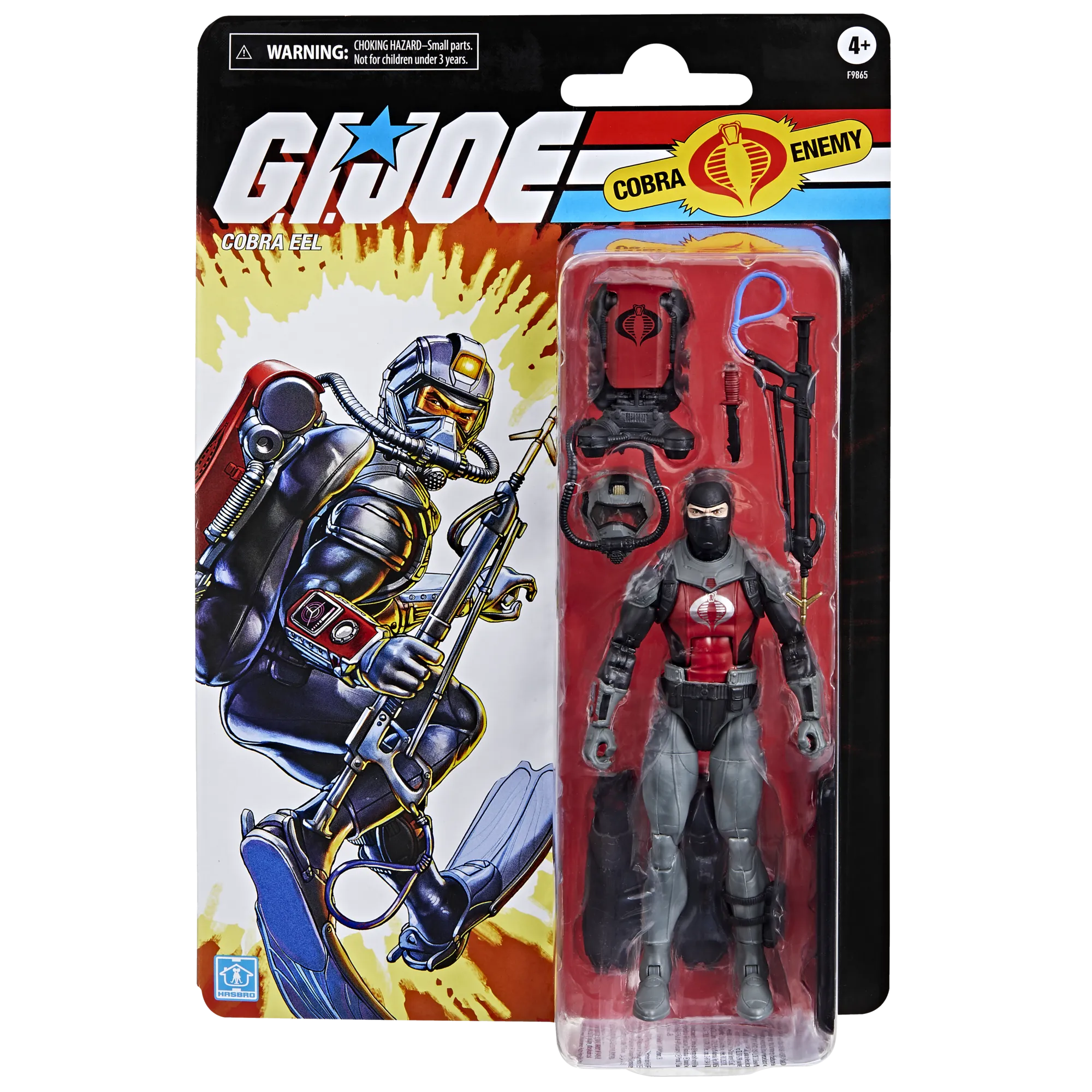 G.I. Joe Classified Series Retro Cardback Cobra Eel