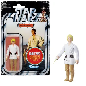 Luke Skywalker - Star Wars The Retro Collection Action Figure [Card Damage]