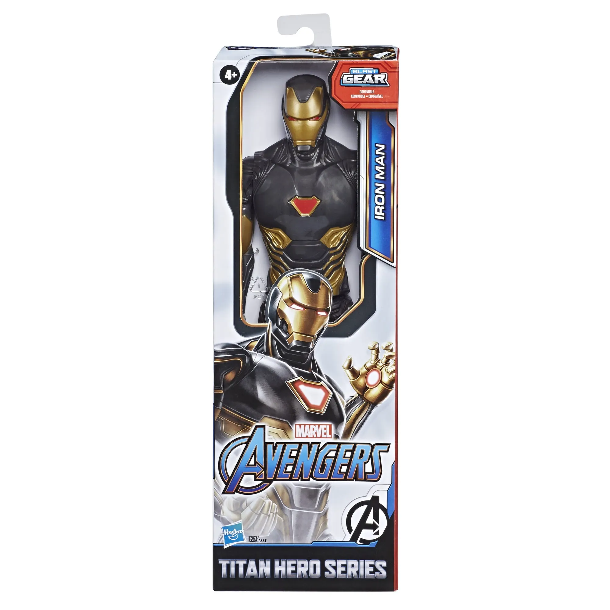 Marvel Avengers Titan Hero Series Blast Gear Iron Man Action Figure