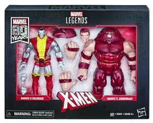 MARVEL LEGENDS 80TH ANN 6IN COLOSSUS & JUGGERNAUT