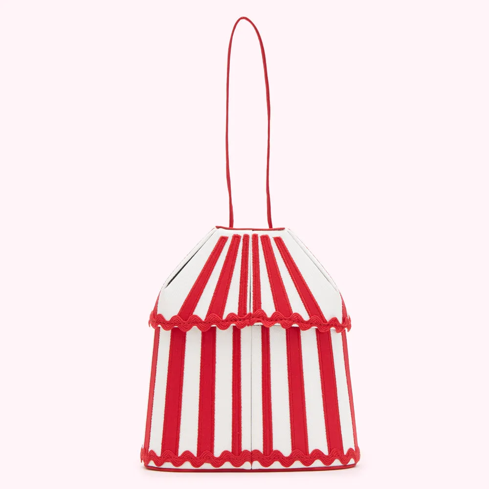 RED CIRCUS COLLECTIBLE CLUTCH BAG