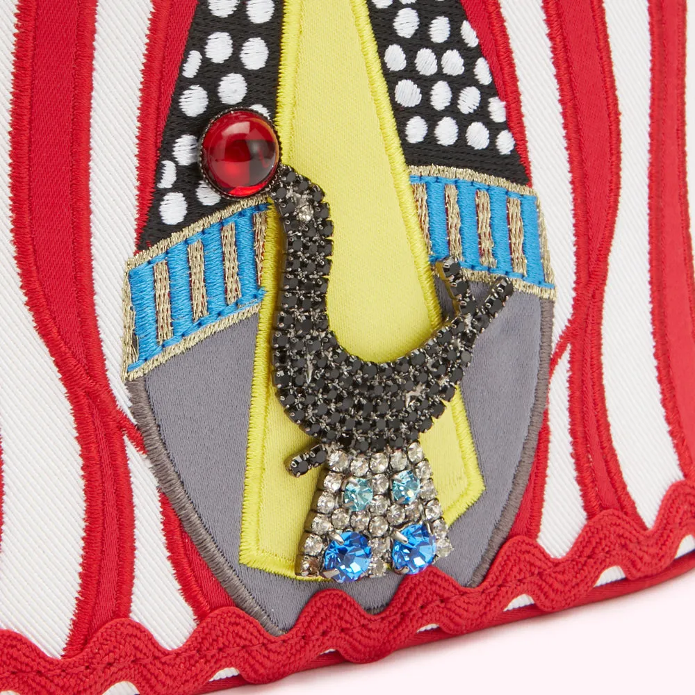 RED CIRCUS COLLECTIBLE CLUTCH BAG