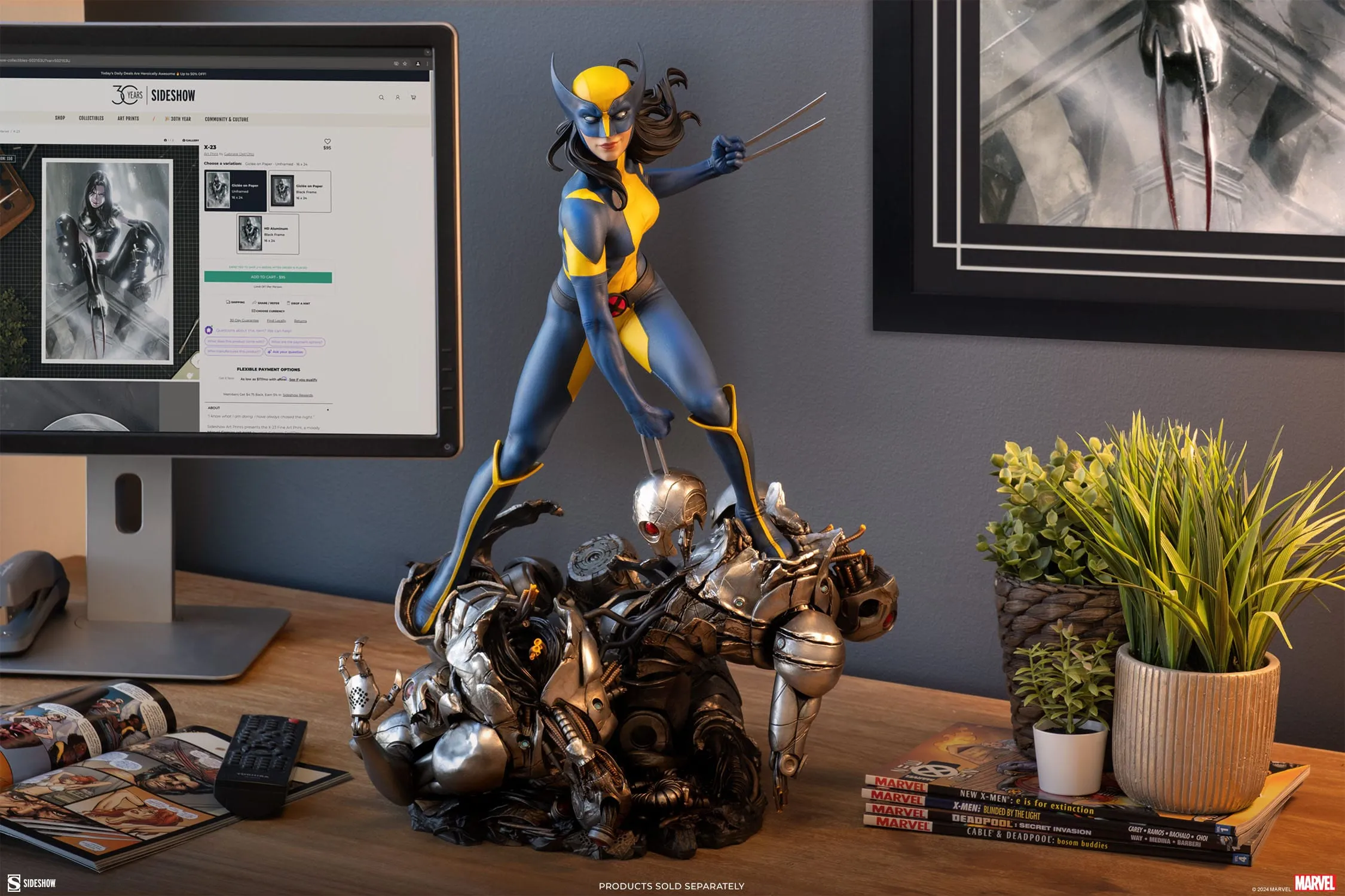 Sideshow Collectibles Marvel Wolverine: X-23 Uncaged Premium Format 1/4 Statue